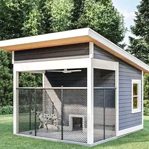 Özel Tasarım Ahşap Köpek Kulübesi İmalatı