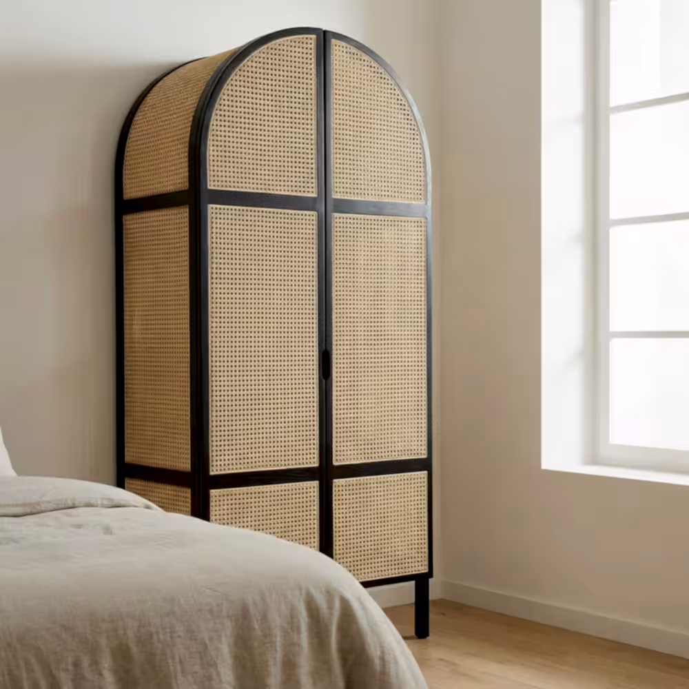 Cage Hazeranlı Ahşap Gardırop