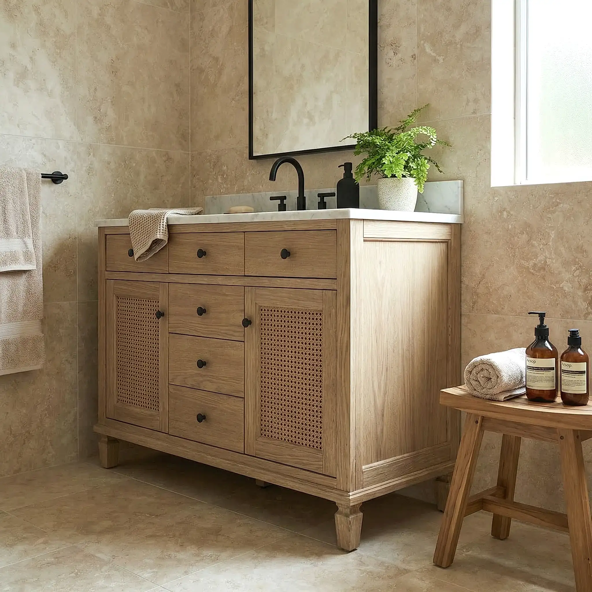 Cottage Hazeran Banyo Dolabı