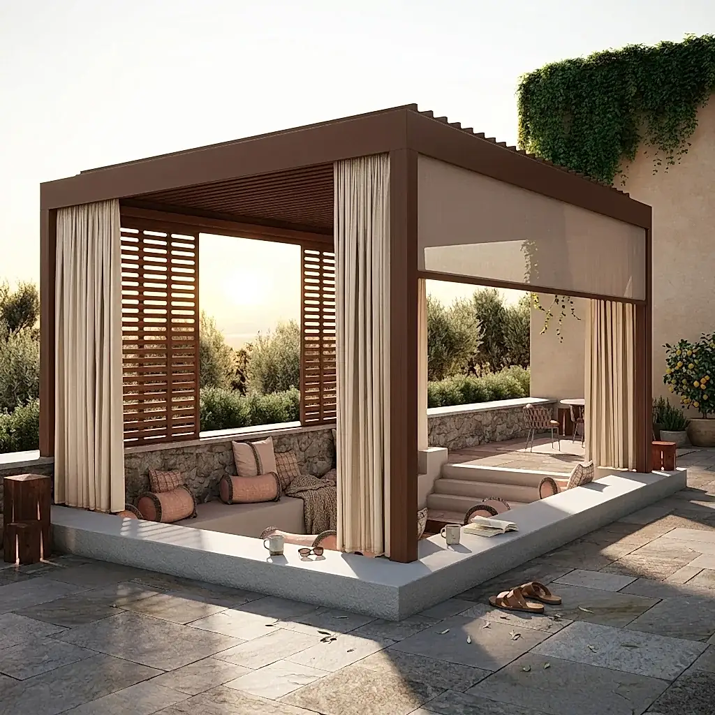 Curvio Ahşap Pergola