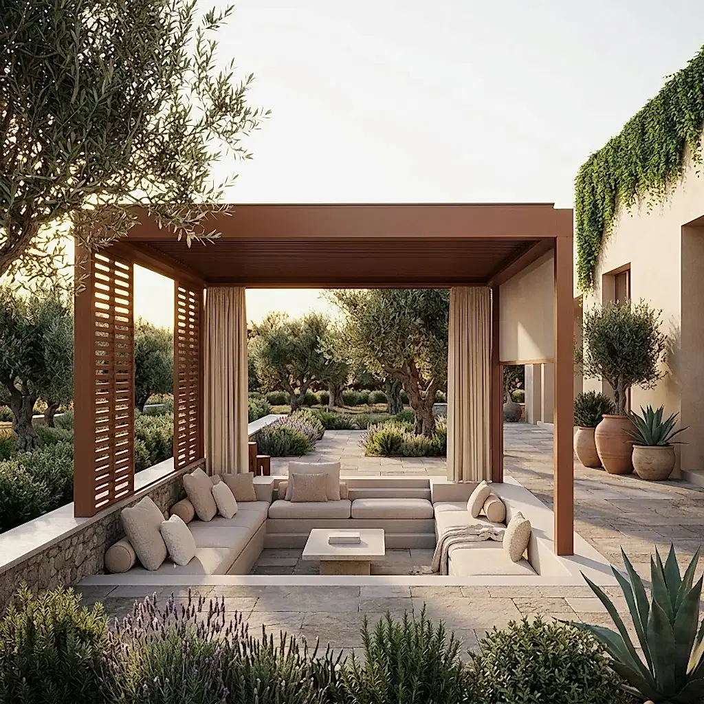 Curvio Ahşap Pergola