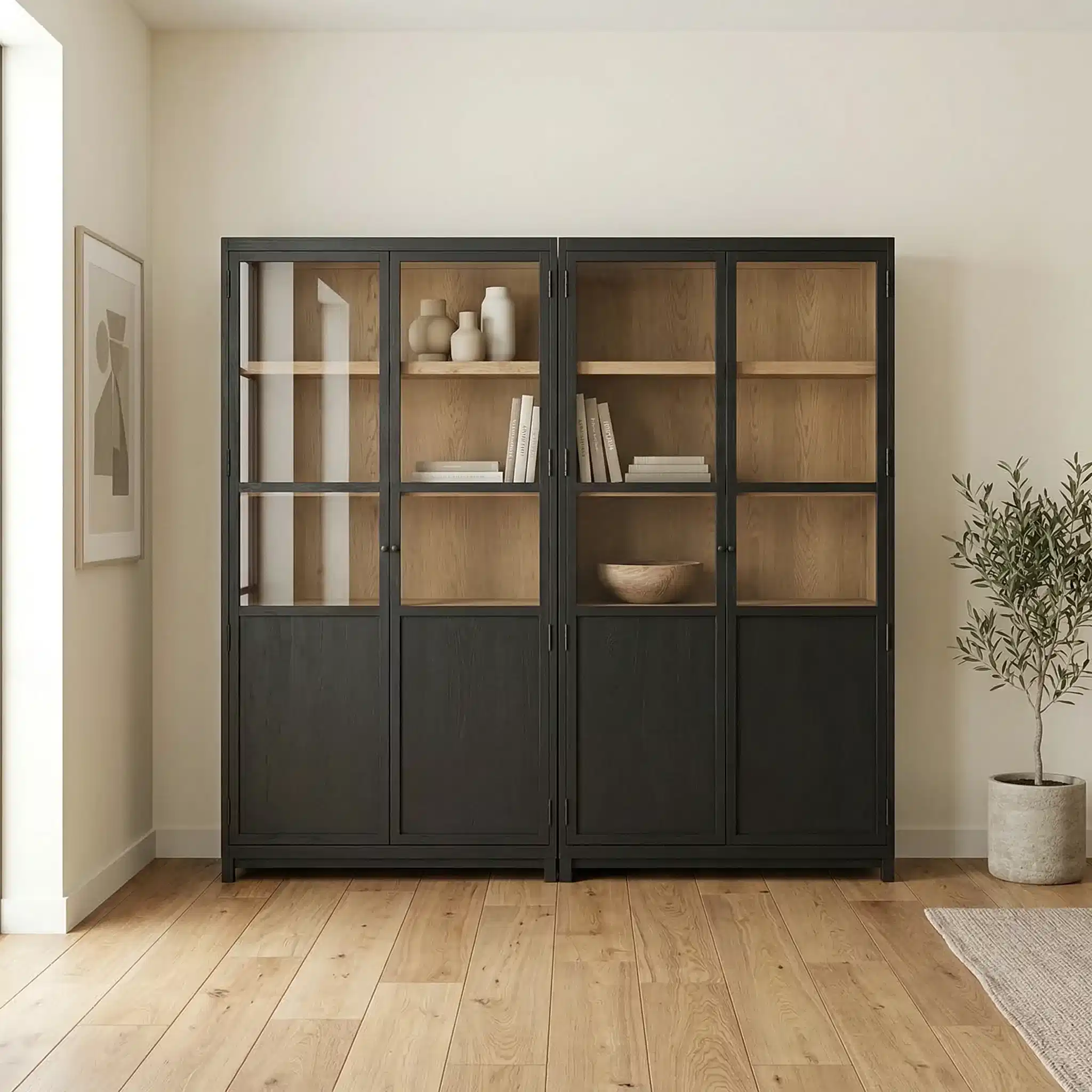 Elpron Ahşap Büfe & Kitaplık