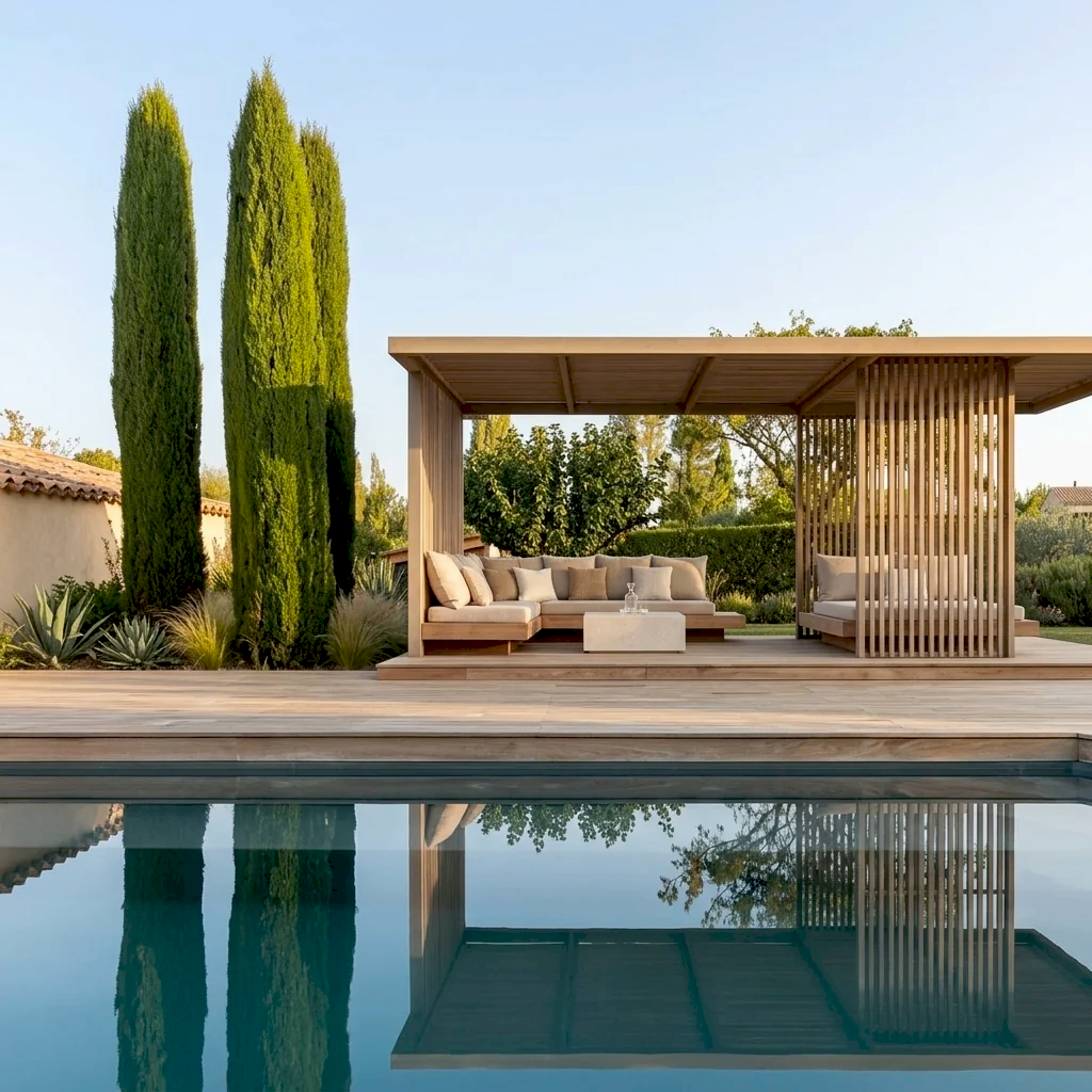 Kuwa Ahşap Pergola
