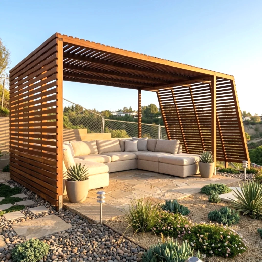 Luwian Ahşap Pergola