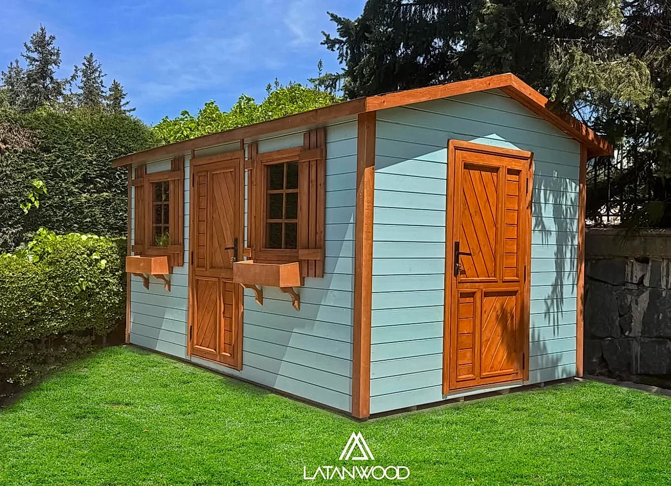 Latanwood Provence Ahşap Bahçe Evi