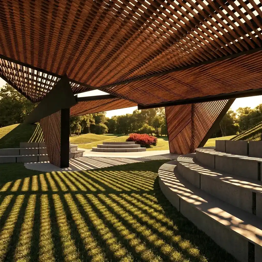Rizzy Ahşap Pergola