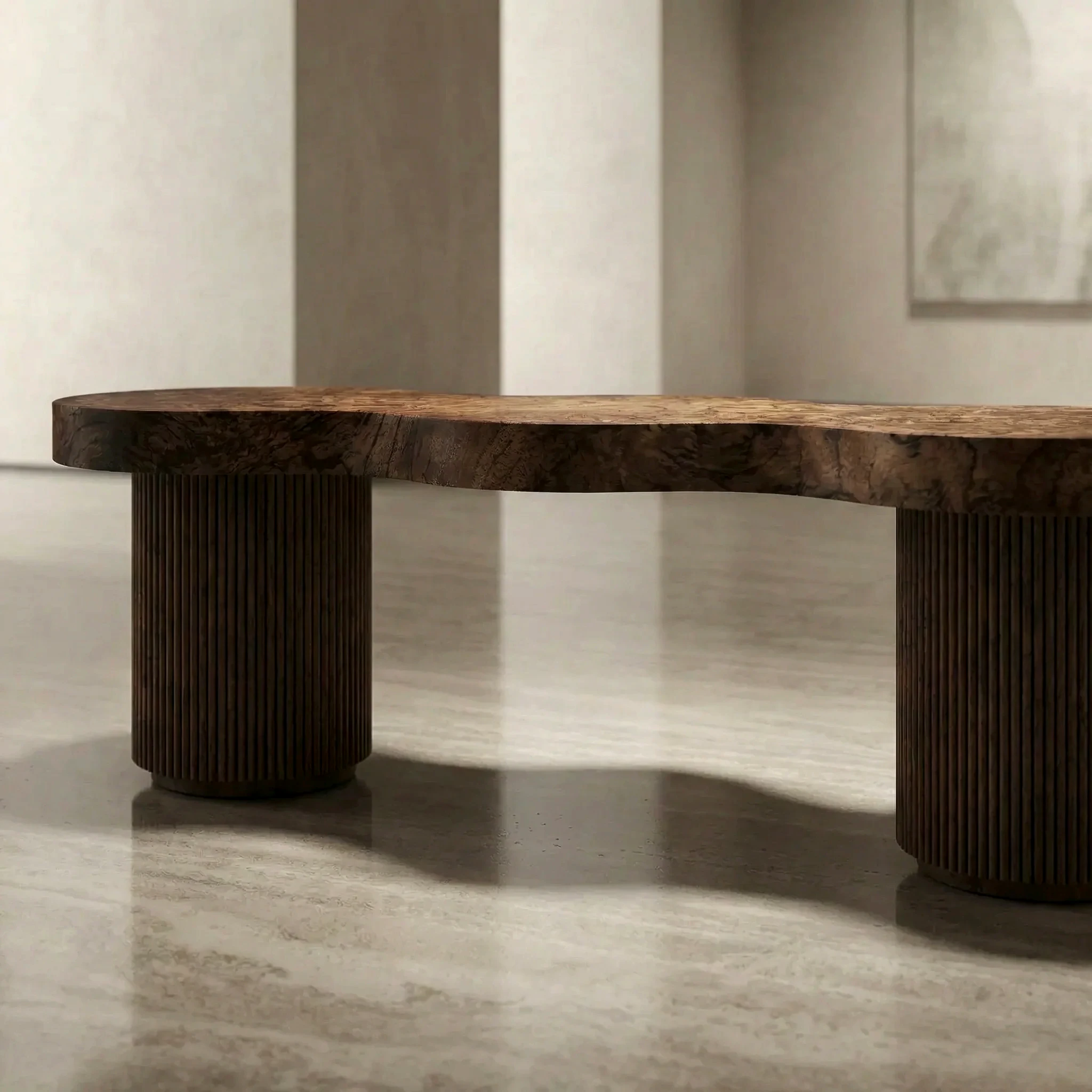 Slyvester Ahşap Bench 2