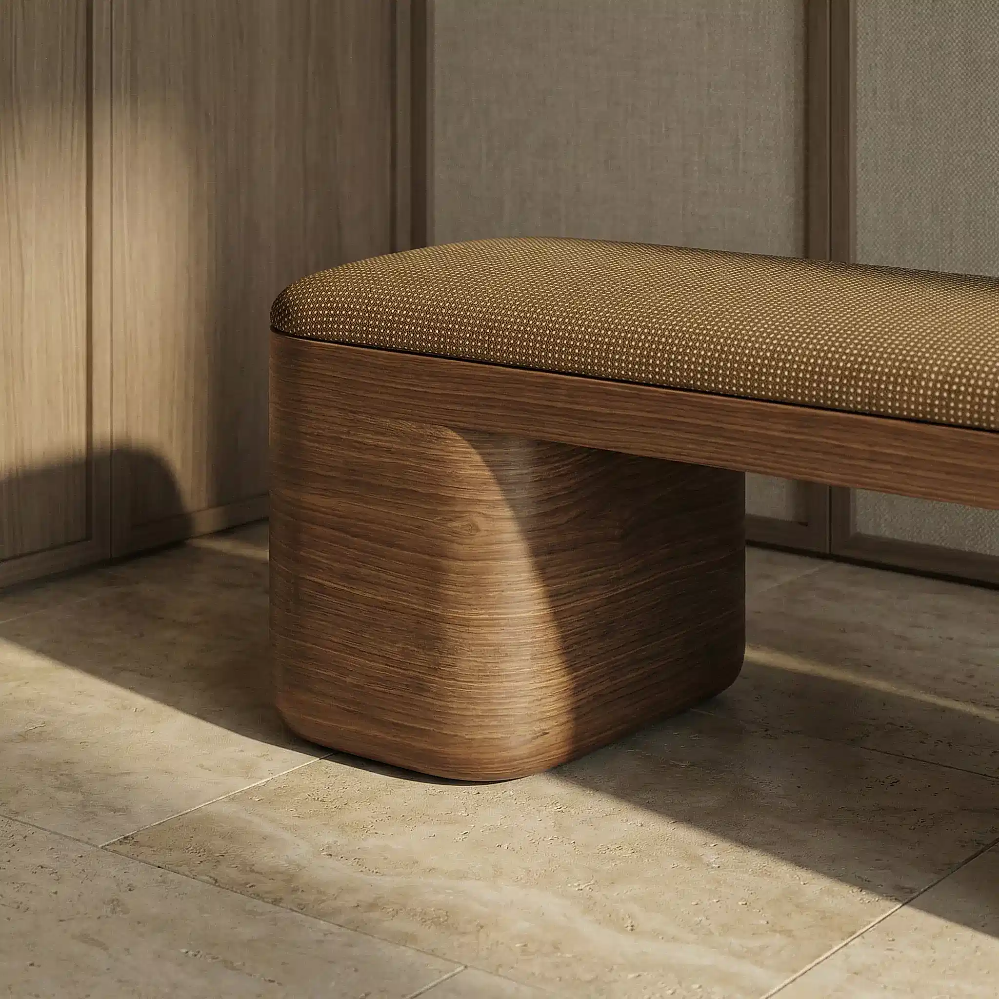 Star Ahşap Bench
